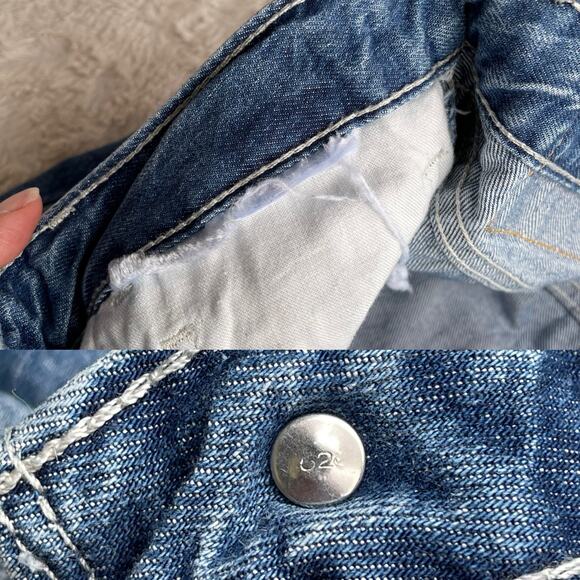 Levi's vintage Y2K utility cargo carpenter jeans baggy loose fit relaxed 29‎ - Picture 4 of 16